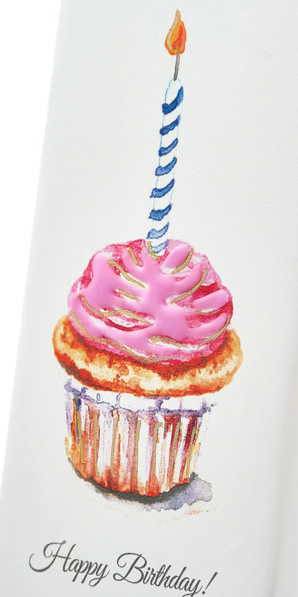 Flatyz Candle: Happy Birthday Cupcake