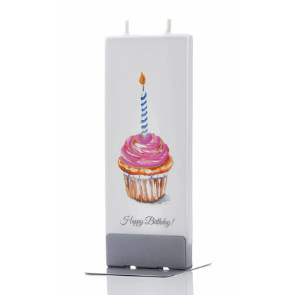 Flatyz Candle: Happy Birthday Cupcake
