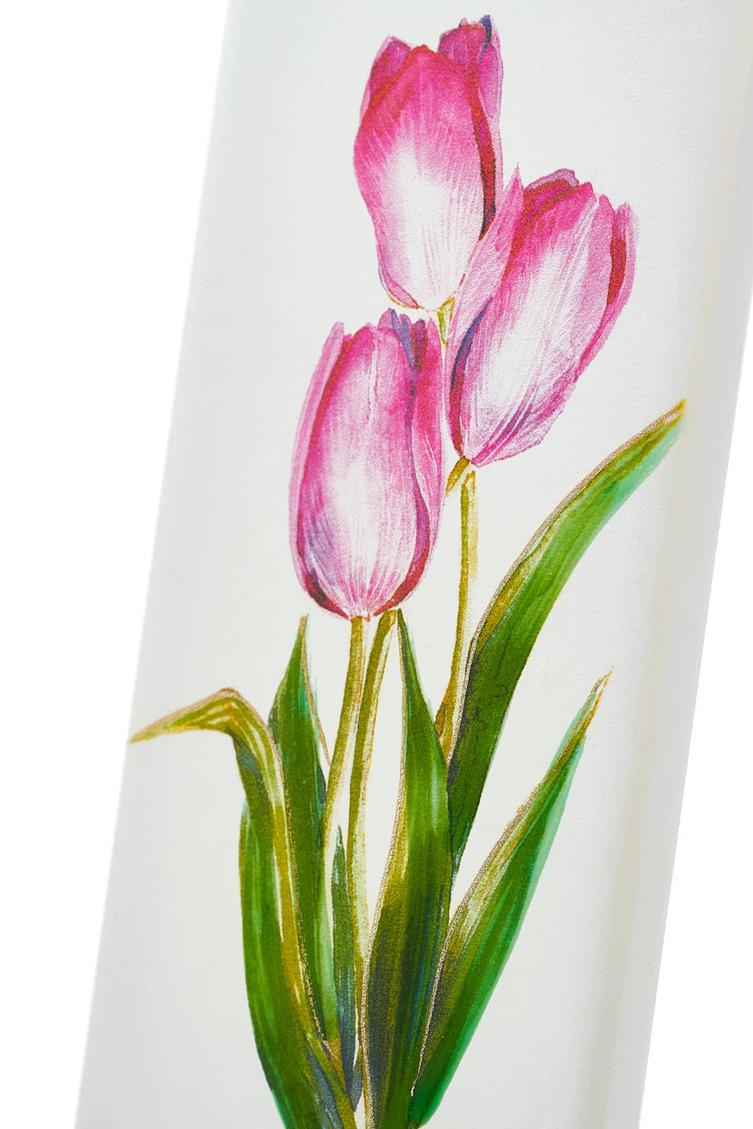 Flatyz Candle: Red Tulips
