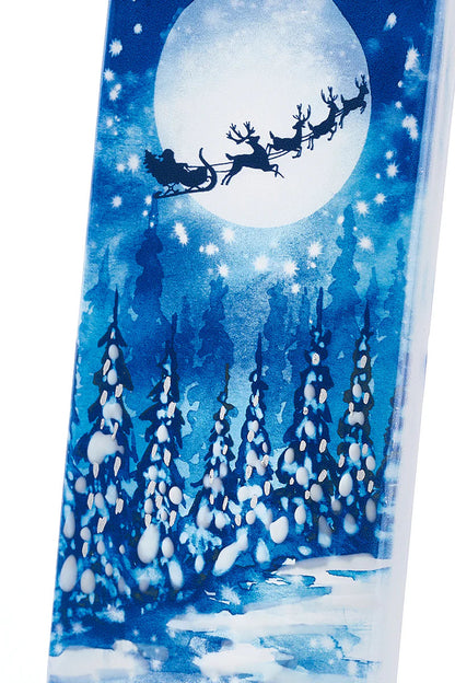 Flatyz Candle: Santa's Flying Sleigh & Reindeer