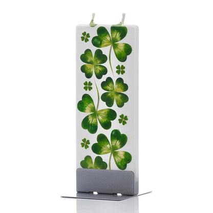 Flatyz Candle: St. Patrick's Day Clovers
