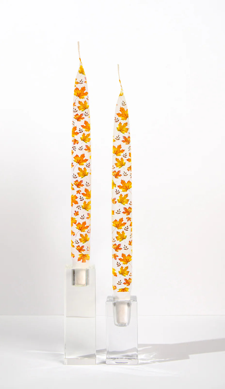 Flatyz Tapers (Set of 2): Fall Leaves