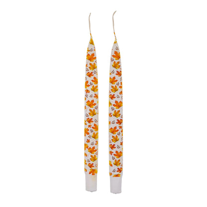 Flatyz Tapers (Set of 2): Fall Leaves
