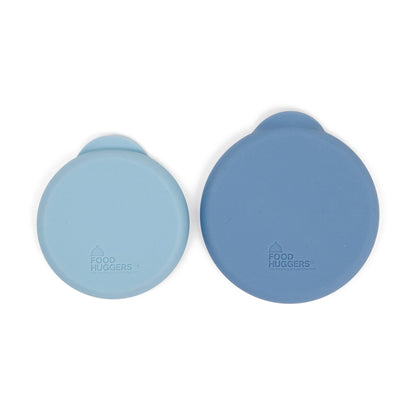 Food Huggers Can Huggers (Set of 2): Cool Blue