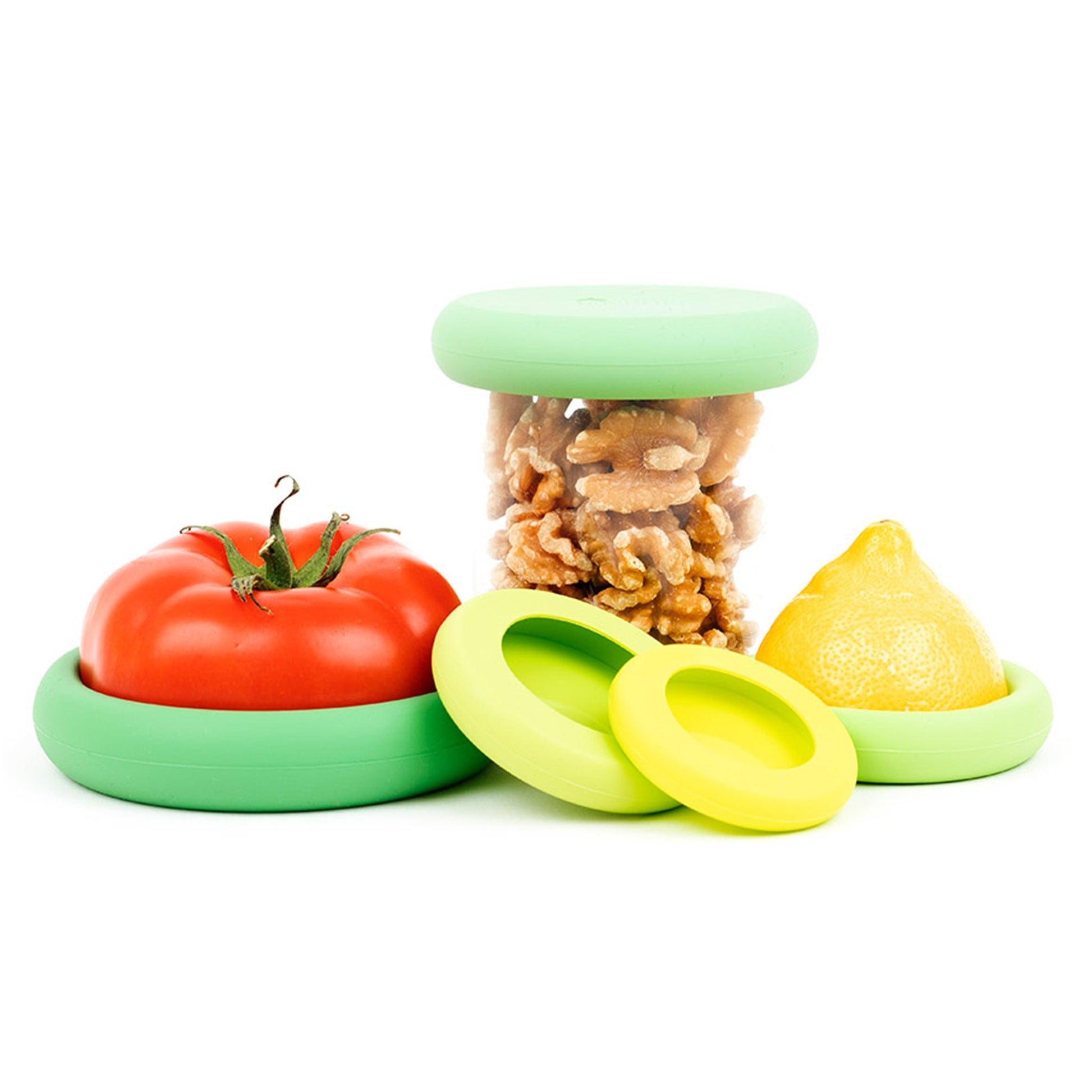 Food Huggers (Set of 5): Sage Green