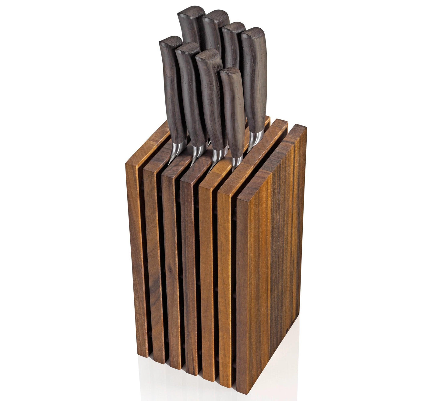 Frieling Slotted Knife Block: Walnut