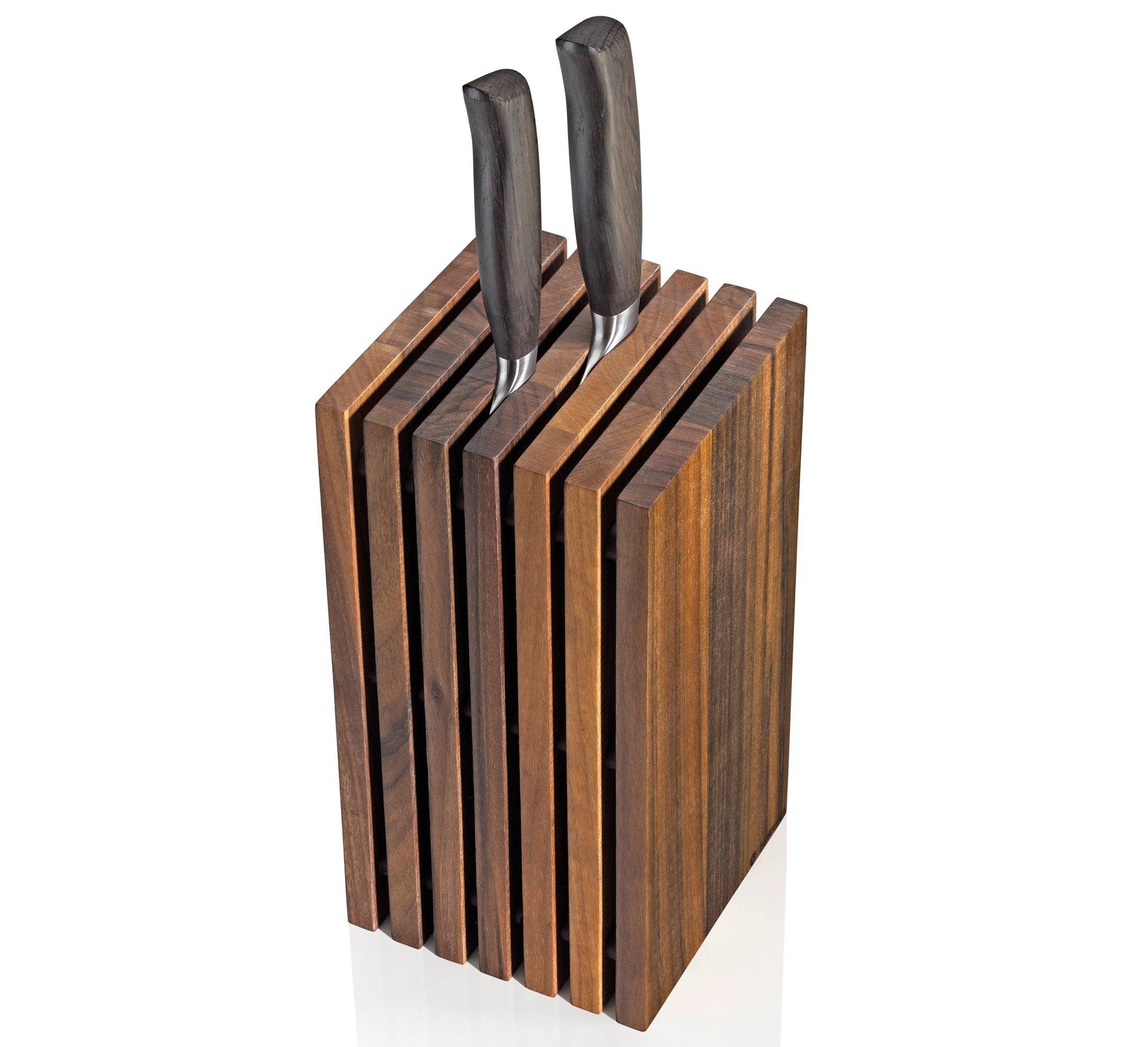 Frieling Slotted Knife Block: Walnut