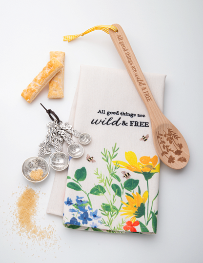 Ganz Measuring Spoons (Set of 4): Wildflower