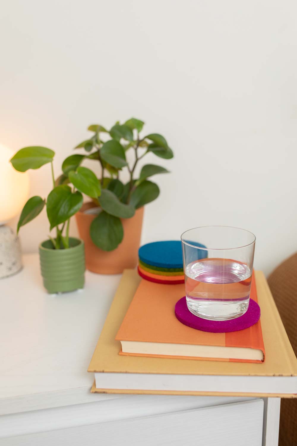 Graf Lantz Coasters (Set of 6): Round, Rainbow