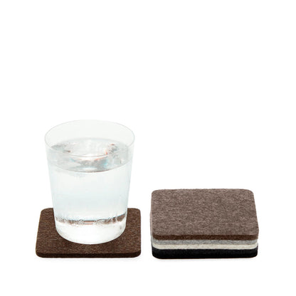Graf Lantz Coasters (Set of 6): Square, Earth