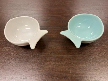 Gurgle Pot Goldfish Dip Bowl: Blue