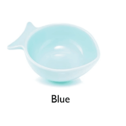 Gurgle Pot Goldfish Dip Bowl: Blue