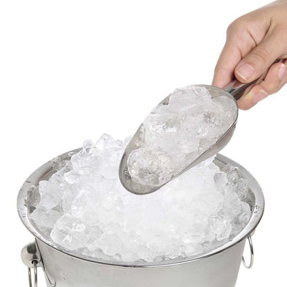 HIC Stainless Steel Slotted Ice Scoop
