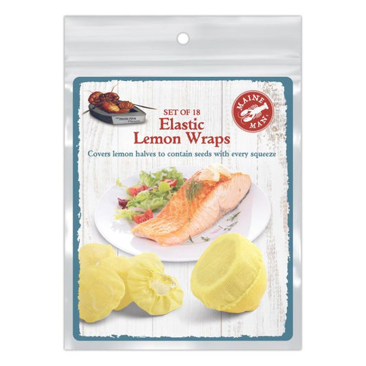 Maine Man Elastic Lemon Wraps (Set of 18)