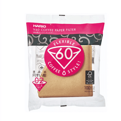 Hario V60 Paper Filters 02: Pack of 100