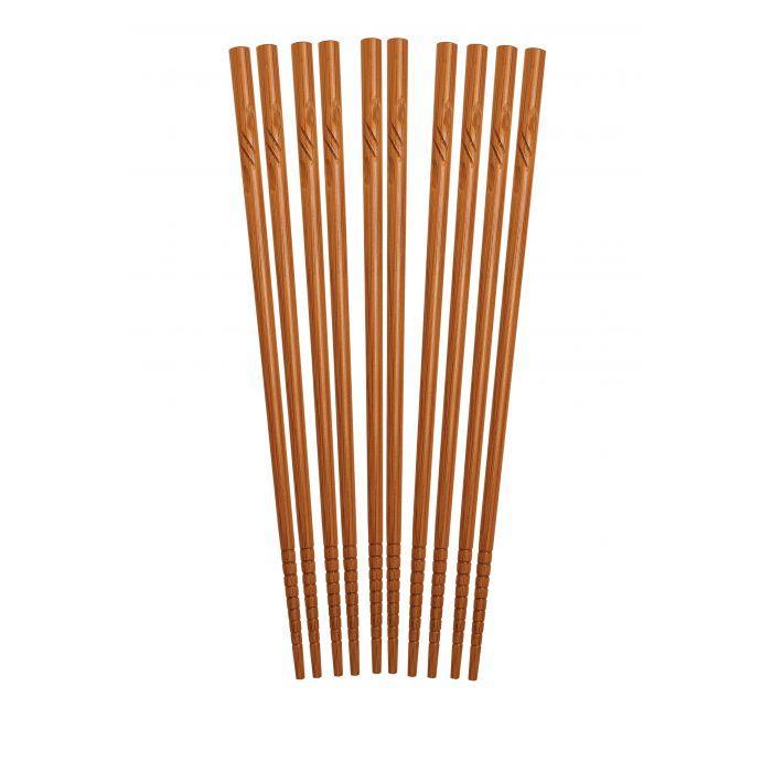 Helen's Asian Kitchen Engraved Chopsticks- 5 Pair