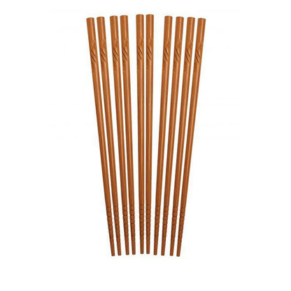 Helen's Asian Kitchen Engraved Chopsticks- 5 Pair
