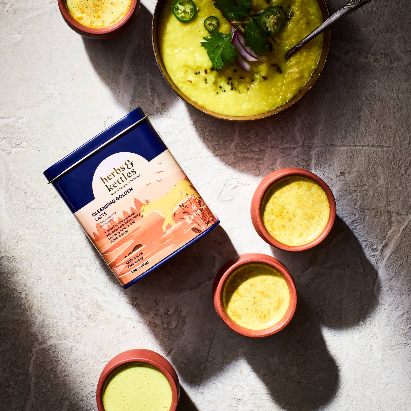 Herbs & Kettles Cleansing Golden Milk Latte