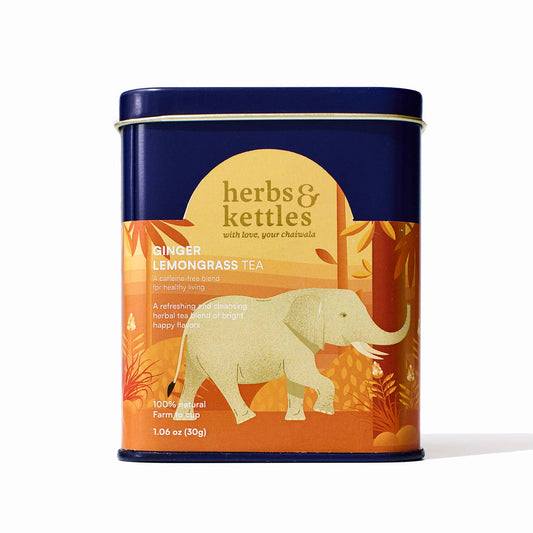 Herbs & Kettles Ginger Lemongrass Tea