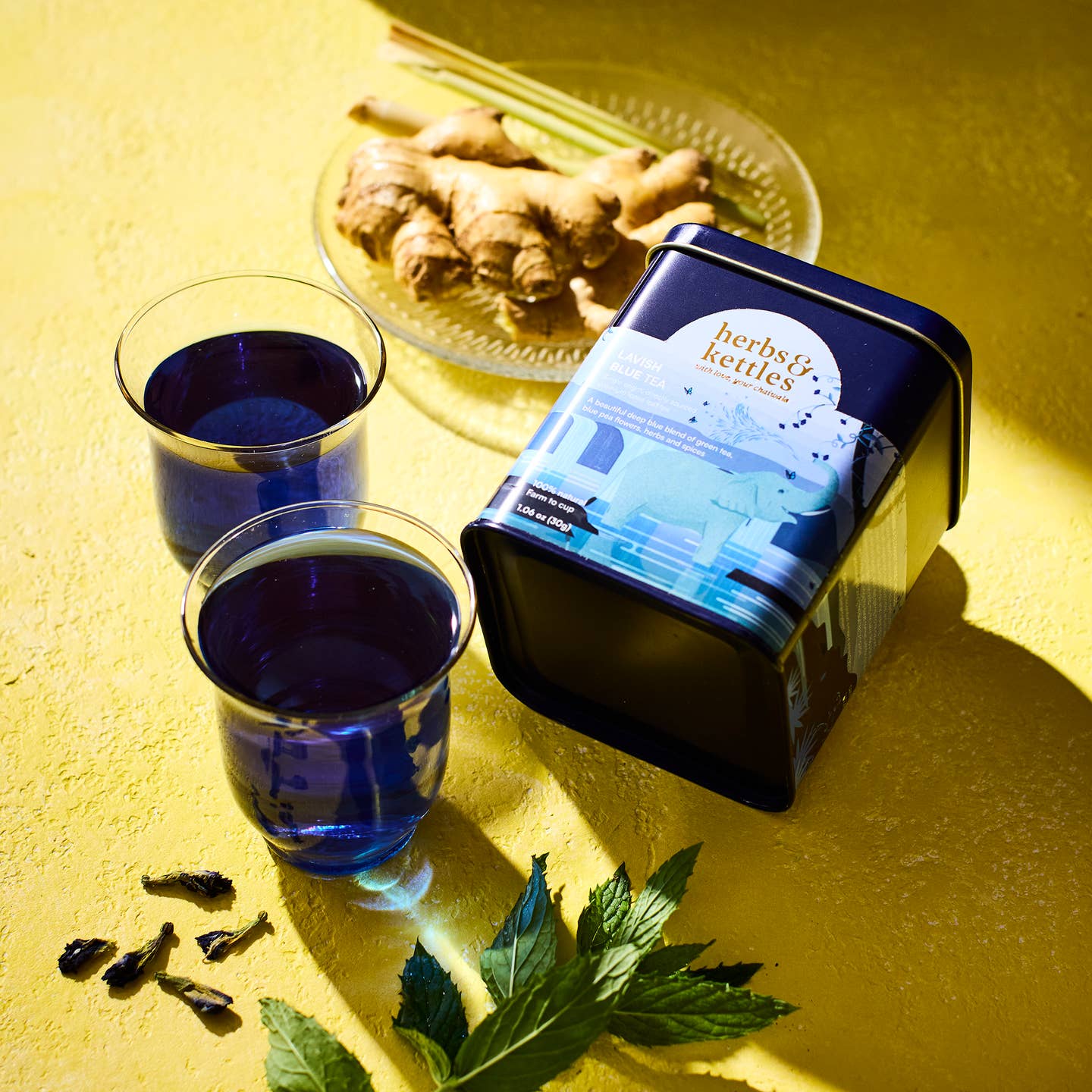 Herbs & Kettles Lavish Blue Tea