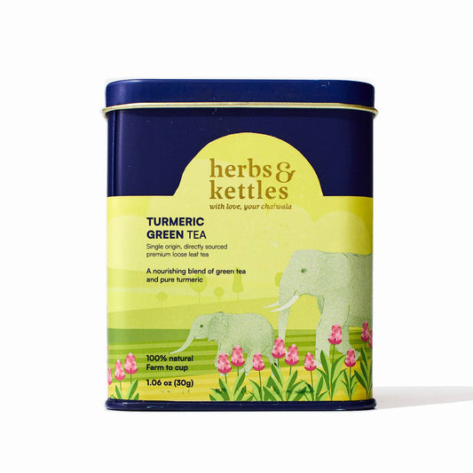Herbs & Kettles Turmeric Green Tea