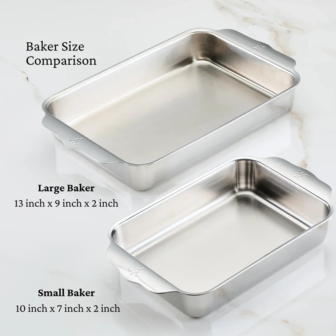 Hestan OvenBond Baking Pan: Rectangular, 7" x 10"