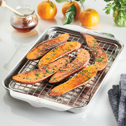Hestan OvenBond Set: 2 Piece (Medium Sheet + Cooling Rack)