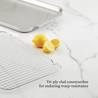 Hestan OvenBond Set: 2 Piece (Medium Sheet + Cooling Rack)