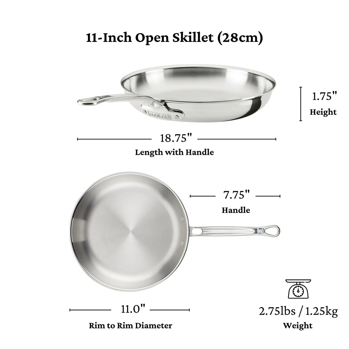 Hestan ProBond Luxe Skillet: 11"