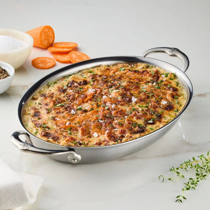 Hestan Provisions Clad Oval Au Gratin: Medium