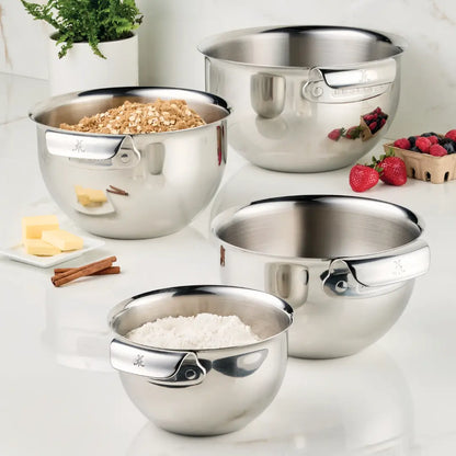Hestan Provisions Stainless Steel Mixing Bowl Set: 4 Piece