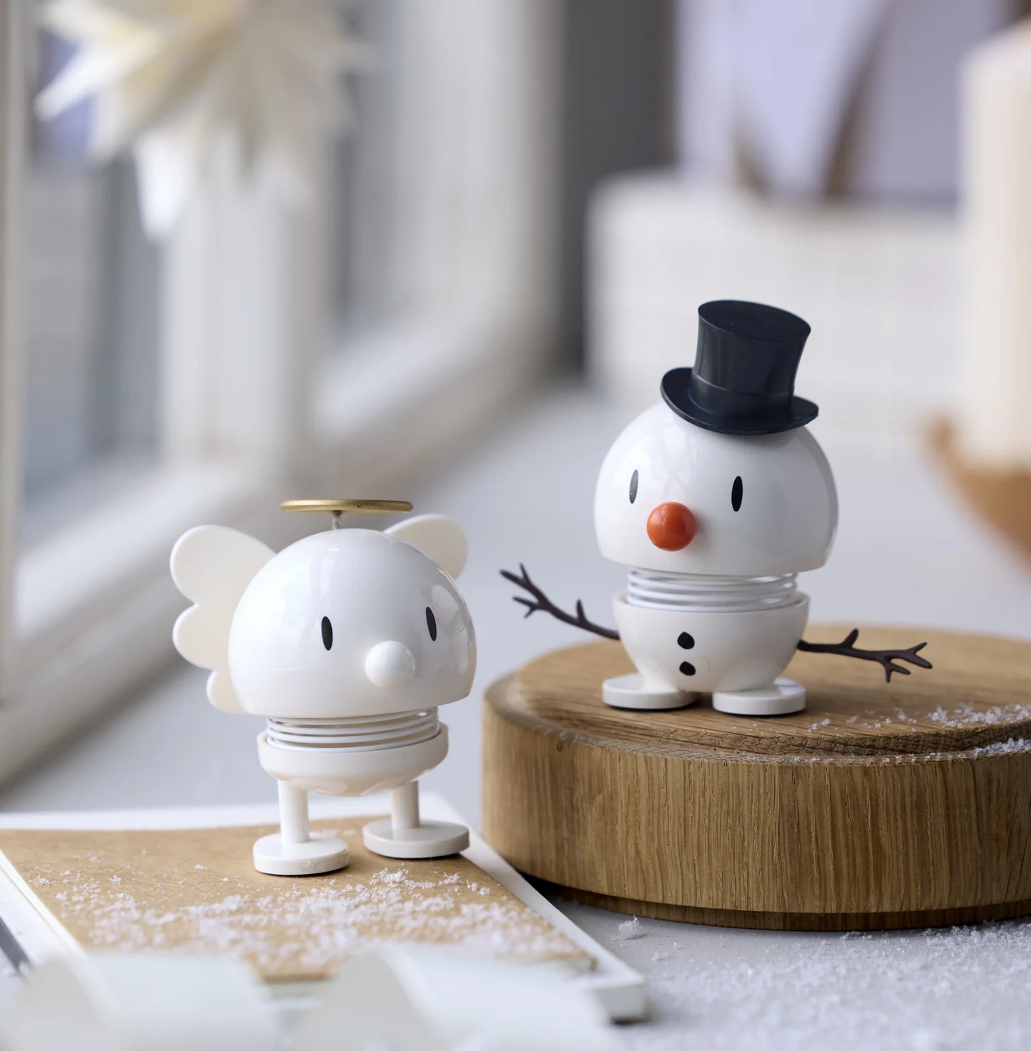 Hoptimist Bumble: Small, Angel (White)