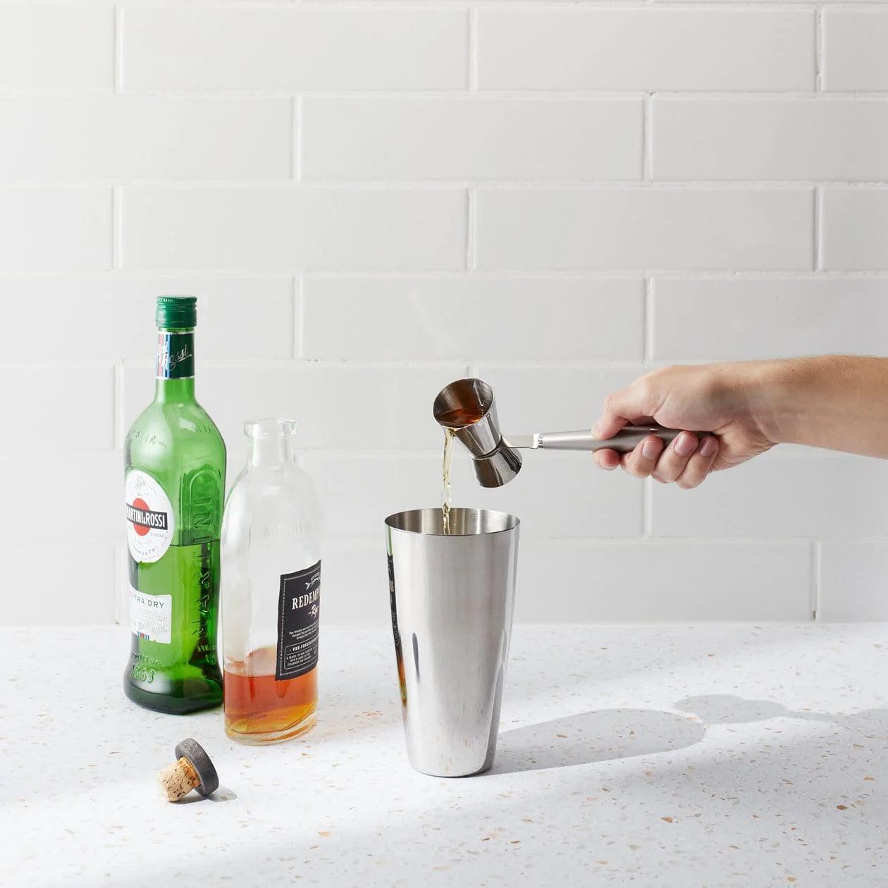 Houdini Double Jigger with Handle