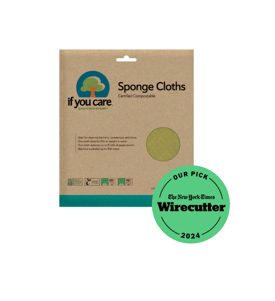 If You Care Sponge Cloths (5 pack)