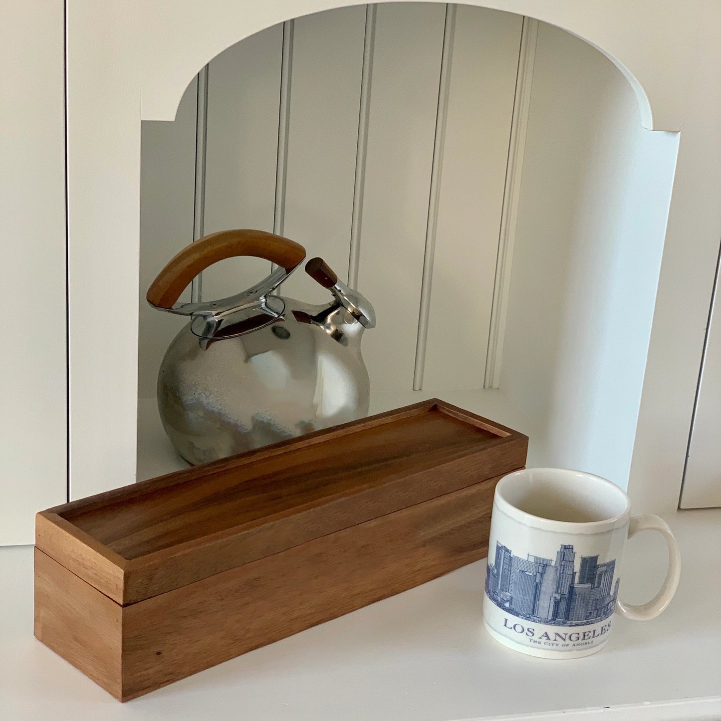 Ironwood Tea Storage Box: 5-Cell