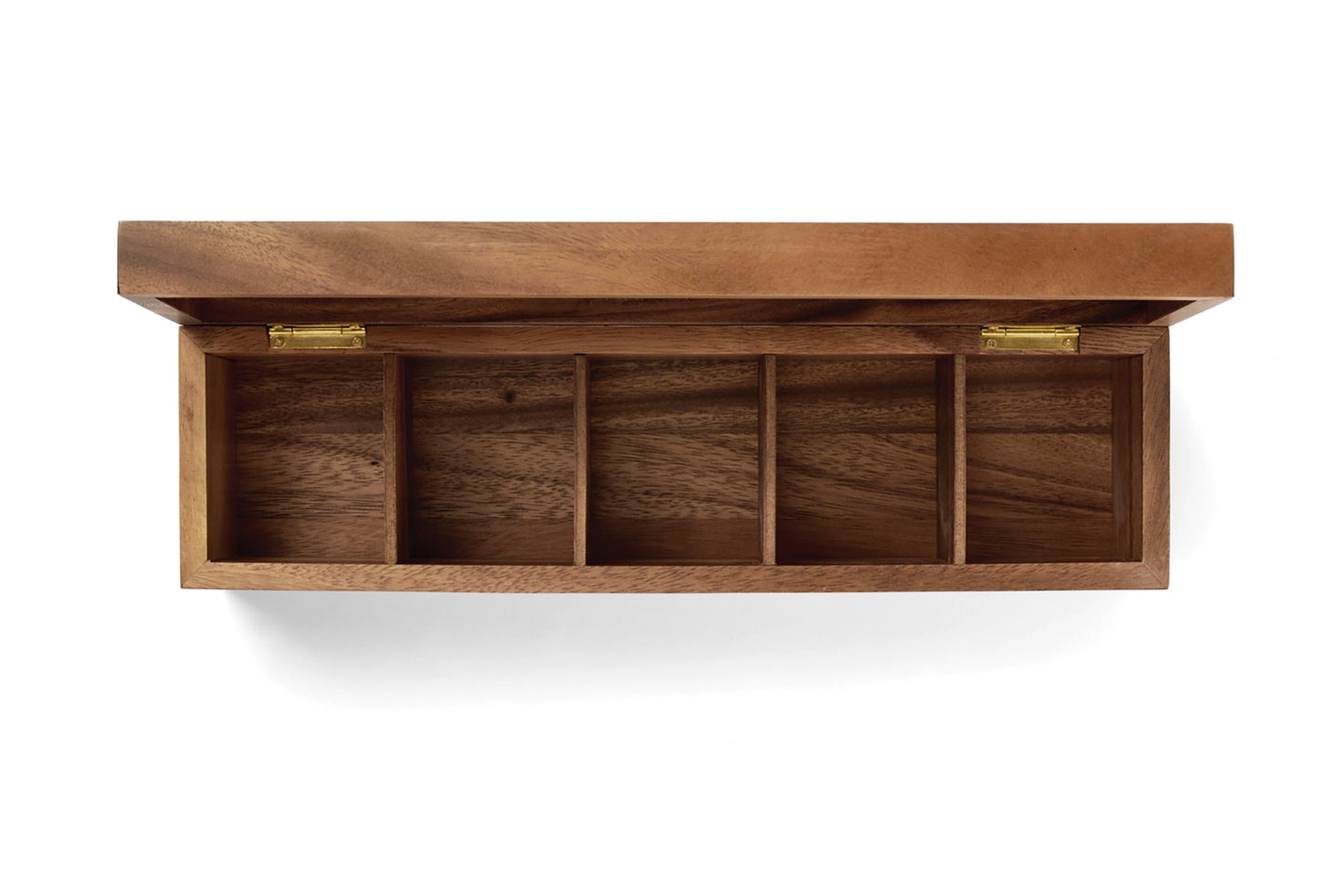 Ironwood Tea Storage Box: 5-Cell
