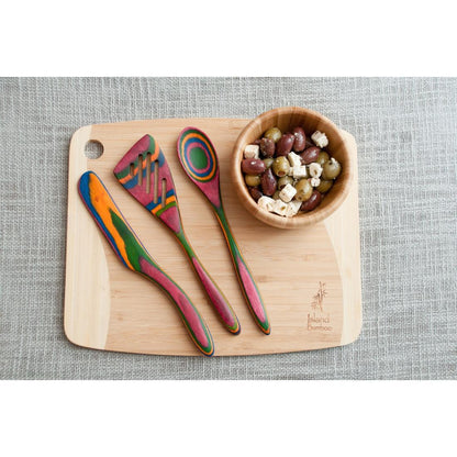 Island Bamboo Mini Utensils: Rainbow