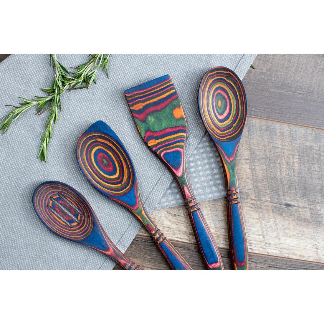 Island Bamboo Utensils: 12", Rainbow