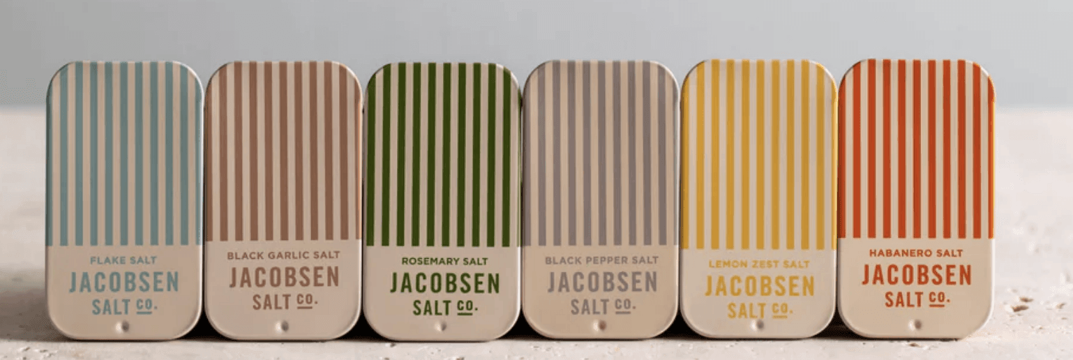 Jacobsen Salt Infused Salt Tin Collection