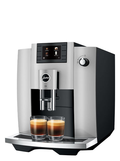 Jura Automatic Coffee Machine: E6, Platinum