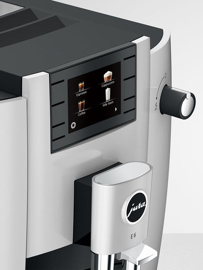 Jura Automatic Coffee Machine: E6, Platinum
