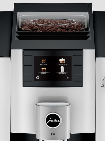 Jura Automatic Coffee Machine: E6, Platinum