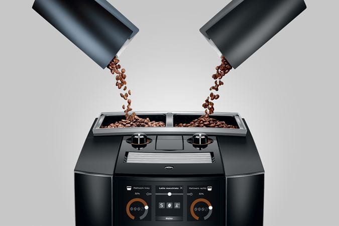 Jura Automatic Coffee Machine: J8 Twin, Diamond Black