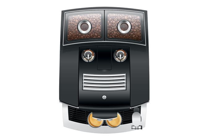 Jura Automatic Coffee Machine: J8 Twin, Diamond Black