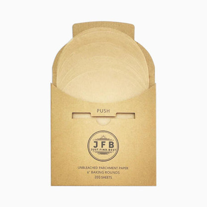 Just.Find.Best Pre-Cut Parchment Paper: 6" Round