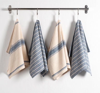 KAF Firenze Dishtowels (Set of 2): Navy