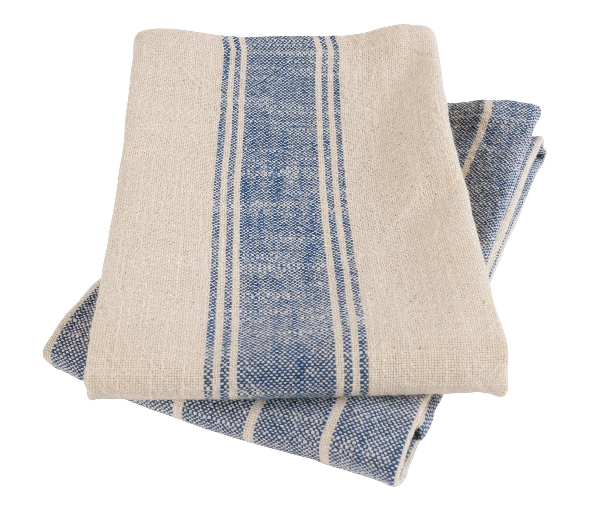 KAF Firenze Dishtowels (Set of 2): Navy