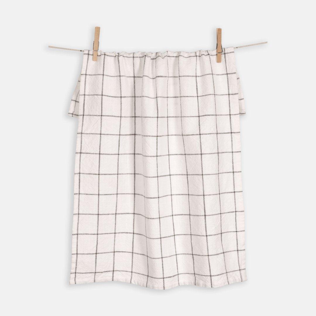 KAF Lyon Kitchen Towel: Pewter