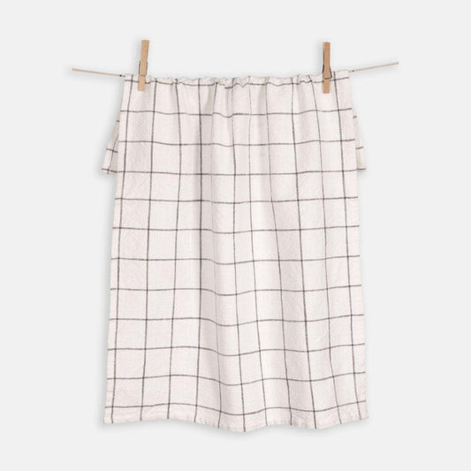 KAF Lyon Kitchen Towel: Pewter