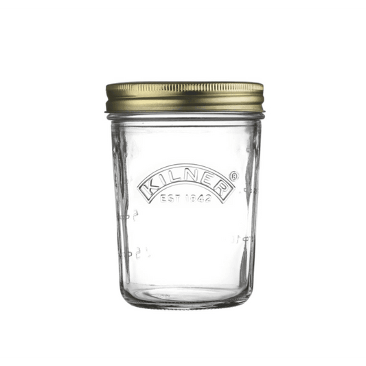 Kilner Wide Mouth Canning Jars (Set of 6): 12 oz.